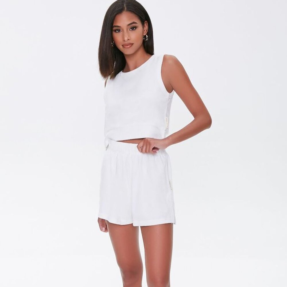 kendall + kylie white terrycloth 3-piece set ♡ nwt - Picture 8 of 9